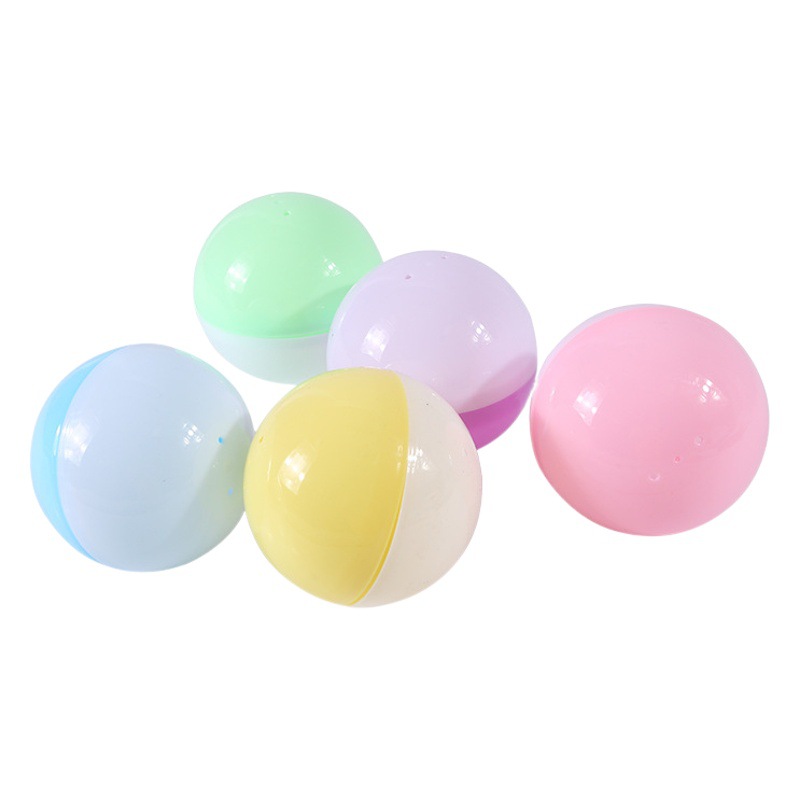 Gashapon Capsule 28 32 45 100 110 120 160 200 Round Empty Capsule Colorful Transparent Gashapon Capsule Wholesale