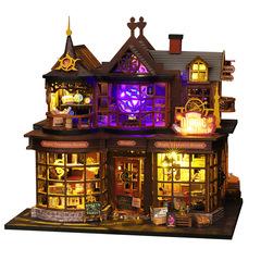 巧楽星diy小屋ES016魔法宝蔵屋手作りミニチュア家模型置物創意礼