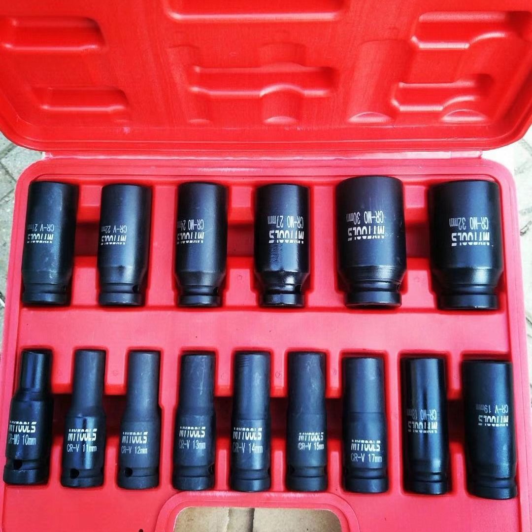 厂家直销 套筒组套 1/2 3/4 1寸 规格型号齐全 网带淬火 质量保证