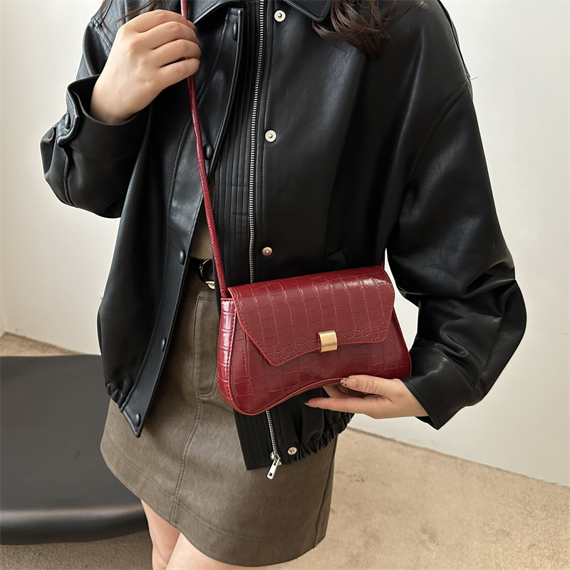 Bolsos debajo de las axilas para mujeres 2024 nueva moda bolsos de viaje de moda universal bolsos de hombro de alto nivel bolsos de nicho