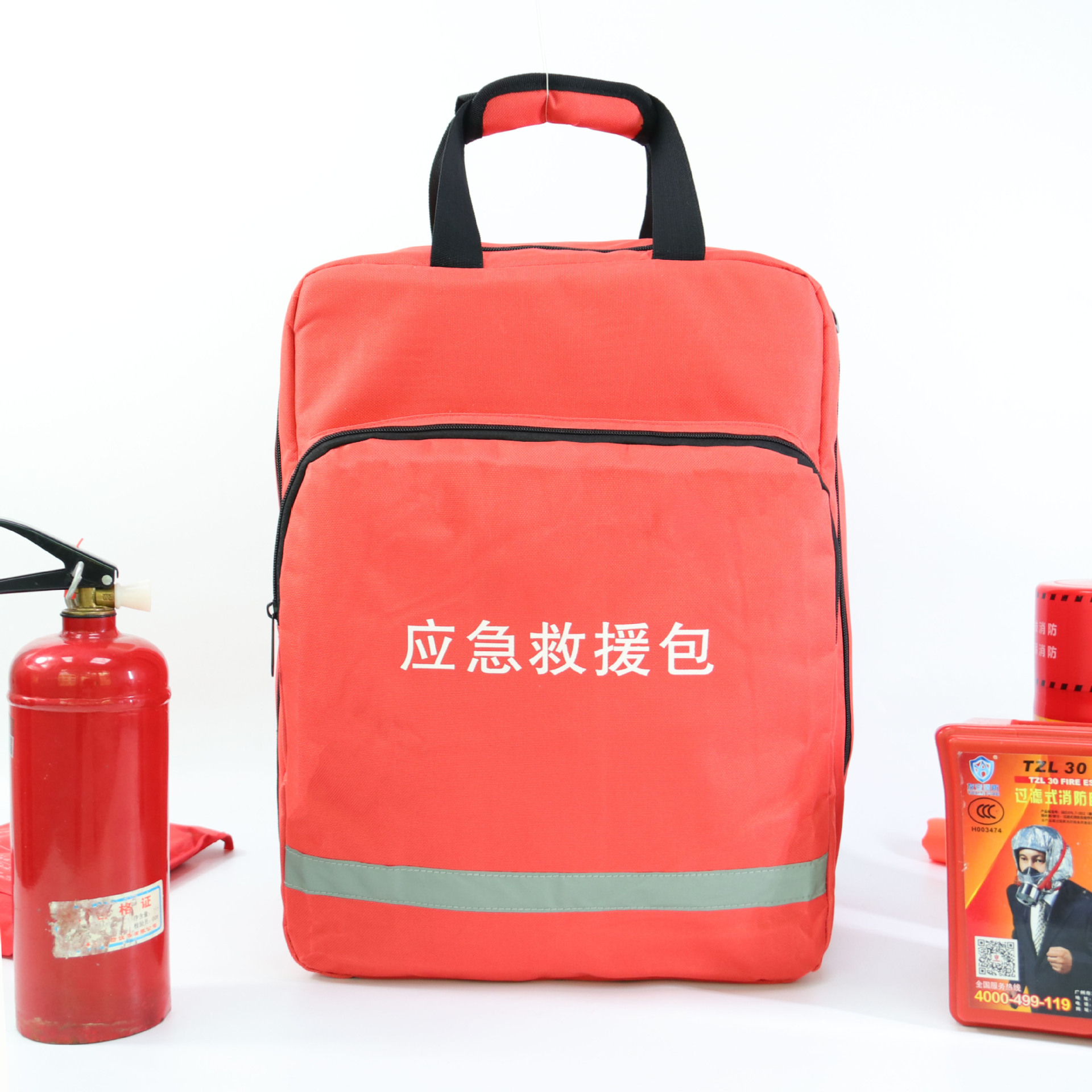 Large Outdoor Wear-Resistant Emergency Rescue Backpack Flood Prevention Material Reserve Backpack Large Capacity Can Be Stored
