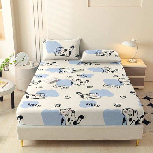 Single-piece Bed Skirt, Simmons Mattress Protector Cover, All-Inclusive Dustproof Design—Made of 100% Cotton or Cotton Blend, Suitable for All Mattress Types