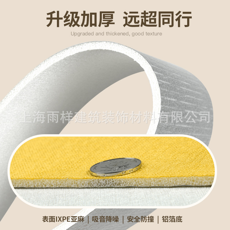 跨境批发防撞软包墙贴自粘墙裙墙围儿童房立体装饰床头防磕碰墙纸|undefined
