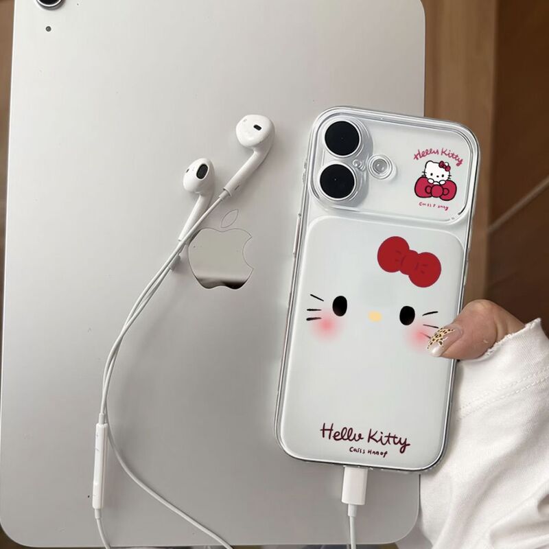 Hello Kitty Large Window Expression Case Instantly Transforms into 17, Suitable for Apple 17 Pro Phone Case, Compatible with 16, 15, 14 Pro, Anti-Drop, Soft Case for 12 Hello Kitty Large Window Expression Case Instantly Transforms into 17, Suitable for Apple 17 Pro Phone Case, Compatible with 16, 15, 14 Pro, Anti-Drop, Soft Case for 12