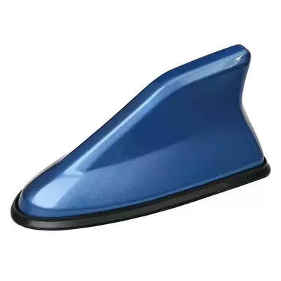 Car shark fin antenna: vehicle antenna - second-generation-waterproof-blue