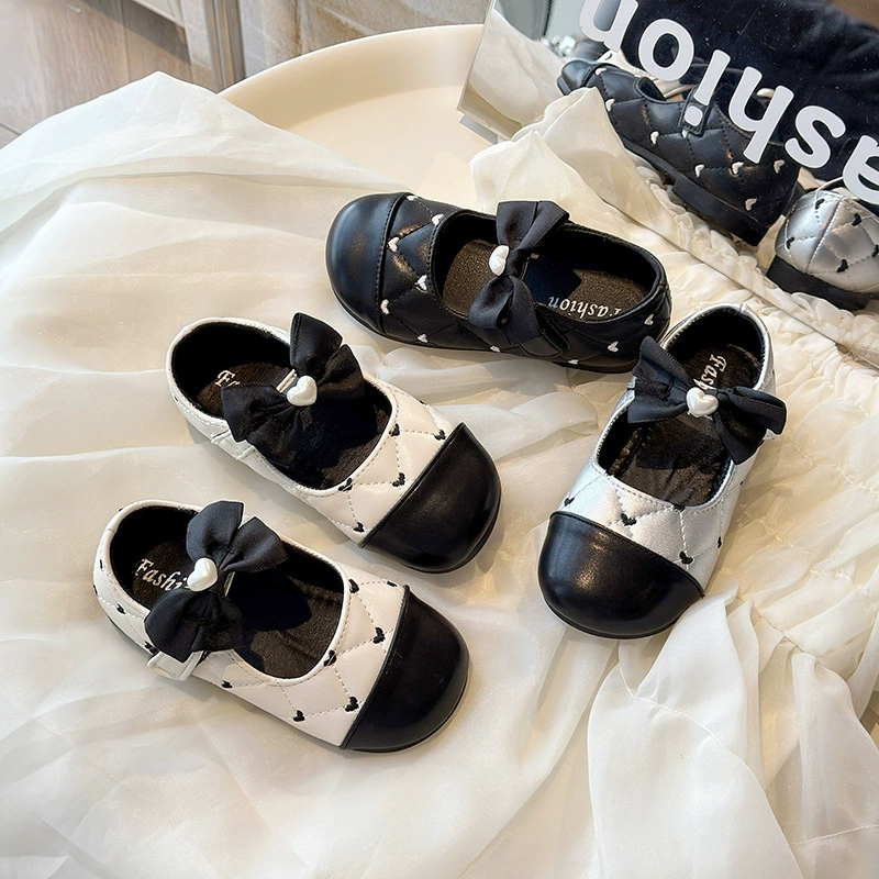 Детские кроссовки для малышей 2025 весна новые детские кожаные туфли 1-3 года Мэри Джейн одиночные туфли принцессы на мягкой подошве