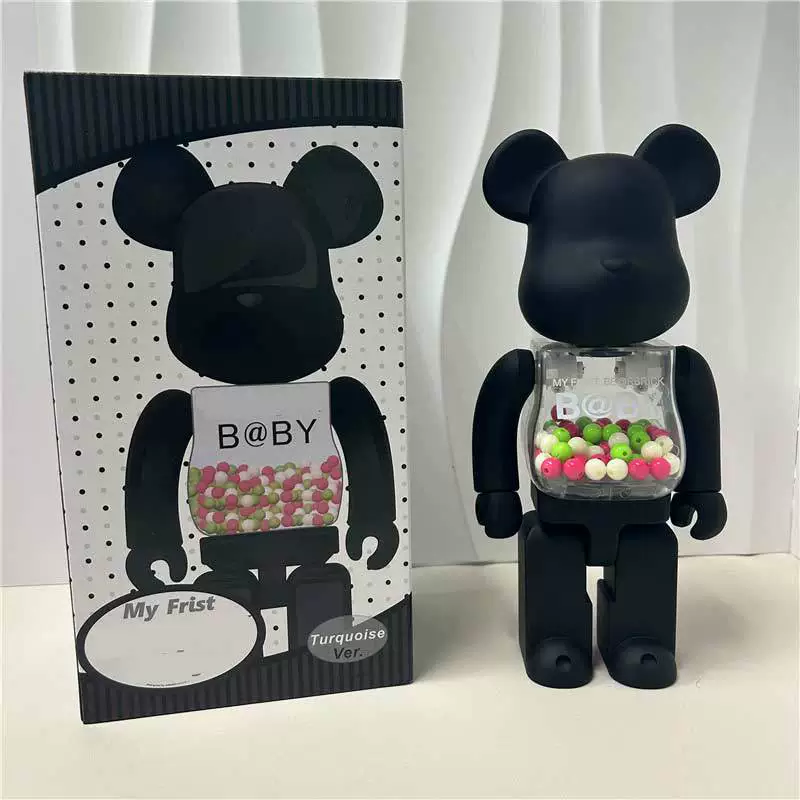 Bearbrick 400% Violent Xiong Fan Gogh — фигура «Подсолнух», кролик, звезда, луна, поверхностный трендовый дизайн