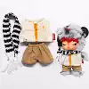 Vest, scarf, trousers, 3 pieces
