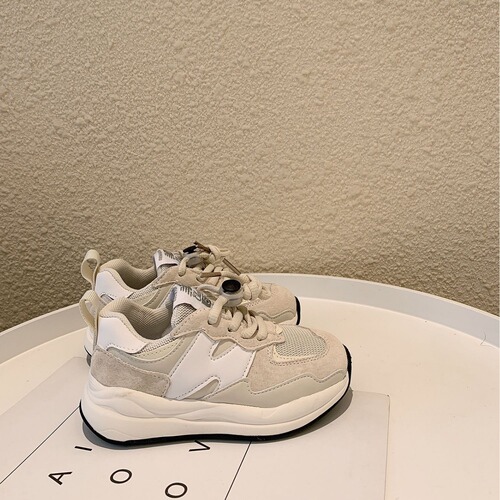 Xia Meng Children's Shoes  Spring New Children's Letter Fashion Sports Shoes Boys and Girls Soft Sole Casual Running Shoes