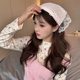 Spring and Summer Lace Triangle Scarf Headband One-piece 2025 New Pastoral Style Headband Headband Headband Photo Headwear