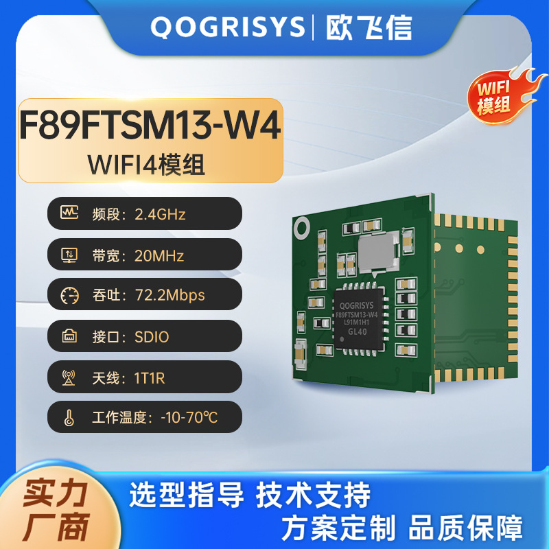 RTL8189FTV支持外置天线SDIO接口车载wifi控制模块无线高灵敏度