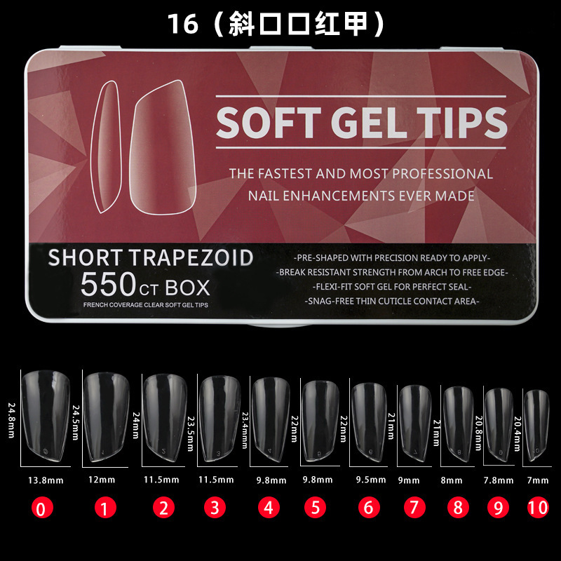 Nuevo tipo de caja de porcelana blanca manicure super delgada plegable sin marcas esmerilado manuales de uñas especiales de uñas transfronterizas