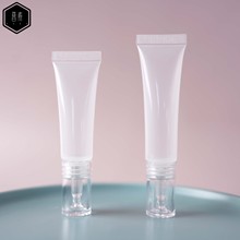 现货10ml 15毫升水滴头软管化妆品护肤品分装瓶眼霜精华精油空管