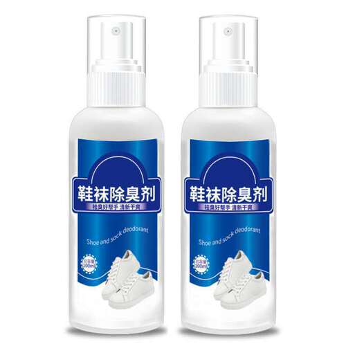 Deodorant for shoes and socks to remove odor from shoes and socks Deodorizing spray for sports shoes and socks to remove odor from foot sweat