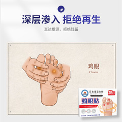 日本東京生物雞眼貼肉刺瘊子腳繭死皮肉墊足部護理雞疣康雞眼膏貼