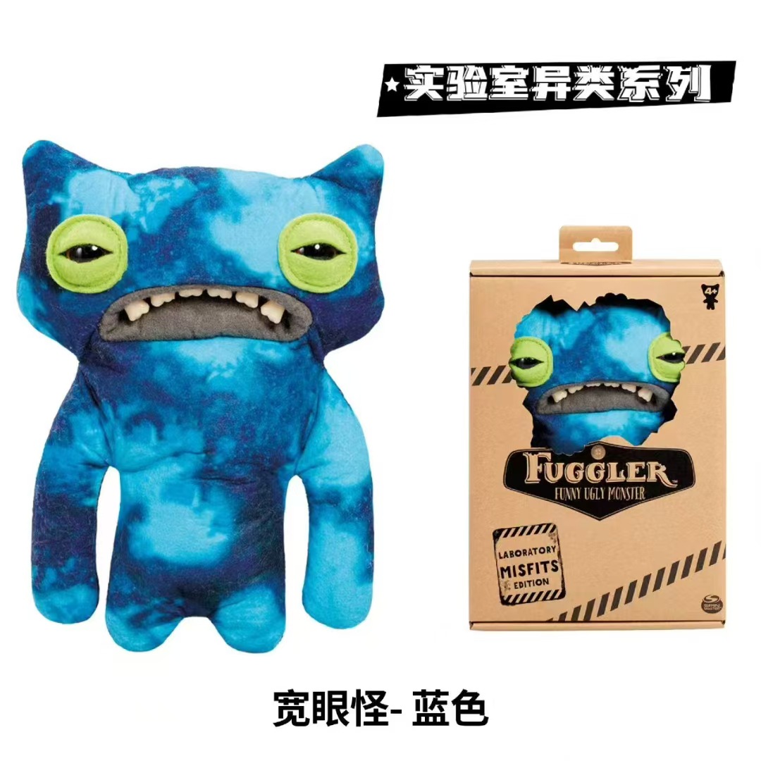 Cross-Border Exclusive Supply of Toothy Monster Dolls, Ugly-Cute Monster Plush Toys, Quirky Plush Dolls, Trendy Toy Dolls