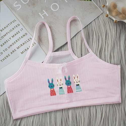 Children's underwear, little girl's backless tank top, sportswear for girls, middle and high school students, beautiful backless bralette