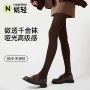 咖色女士微压秋冬连裤袜