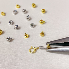 DIY���S925���y18K�����������β�A�^�����Y䓽z���̶��A��