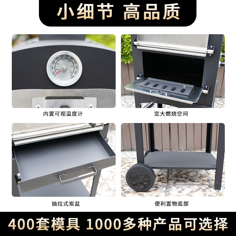 Mayorista horno de pizza vertical de acero inoxidable patio al aire libre horno de pizza de leña horno de pizza