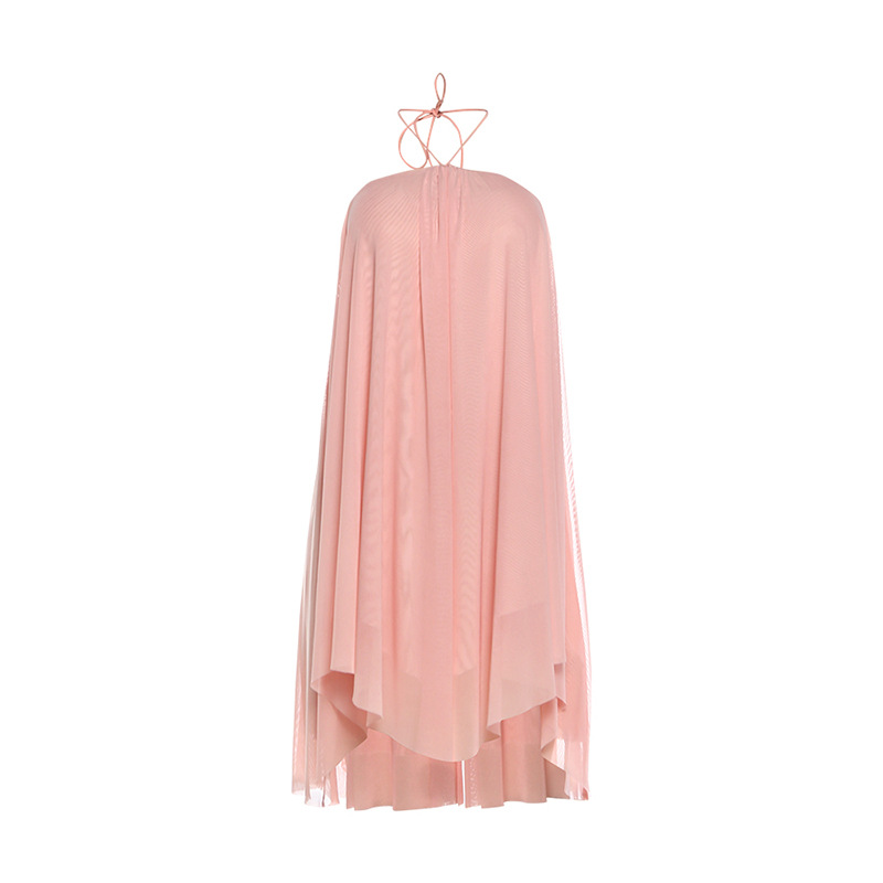 Women's Loose Fit Solid Color Dress