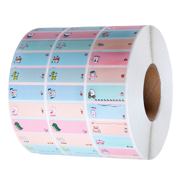 Waterproof children's name sticker for students