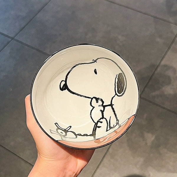 *A seated ceramic bowl