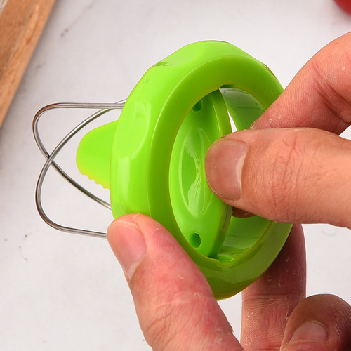 Kiwi fruit peeler, four-line stainless steel plastic kiwi fruit cutter, fruit tool manual kiwi fruit cutter