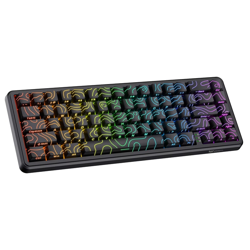 Onikuma G67 Keyboard Magnetic Switch Quick Trigger 8Khz Mechanical Keyboard Rgb Wired Gaming