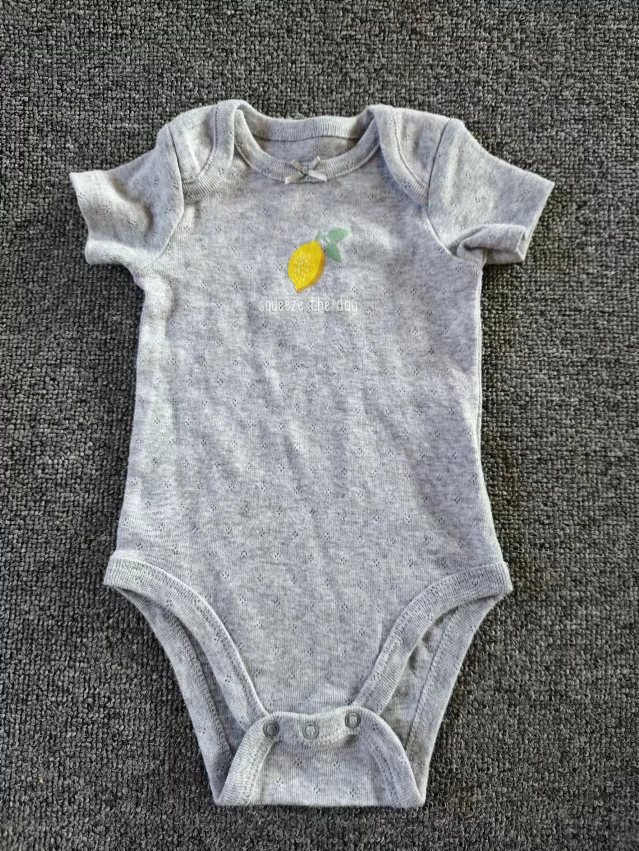 2023 Winter New Foreign Example ** Shan Di Family Cartoon Short Sleeve Baby Out of Serving Triangle Climbing
