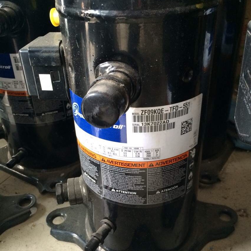 艾默生ZF09KCE-TFD-551谷轮冷库空调制冷压缩机 冷冻保鲜库压缩