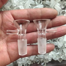 玻璃配件 玻璃漏斗 14塞小斗配件内外磨中间塞玻璃斗