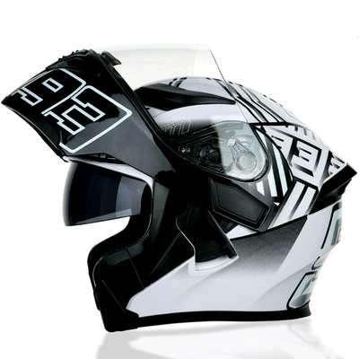 Dot Certified Cycling Equipment, Motorcycle Safety Supplies - white-ant-m