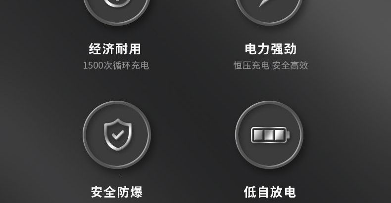 No. 5 and No. 7 Rechargeable Batteries, 1500Mah Large Capacity, Universal Rechargeable 1.2V Batteries, Cross-Border