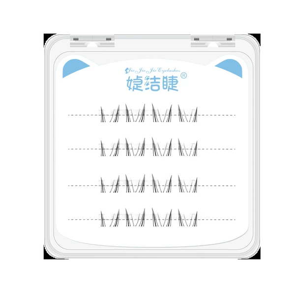 排 ✿ 1 1 4 rows of 16 clusters of four-leaf cats under the eyelashes 5-7mm