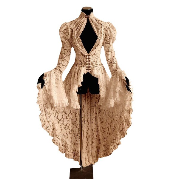 Retro lace sexy dress