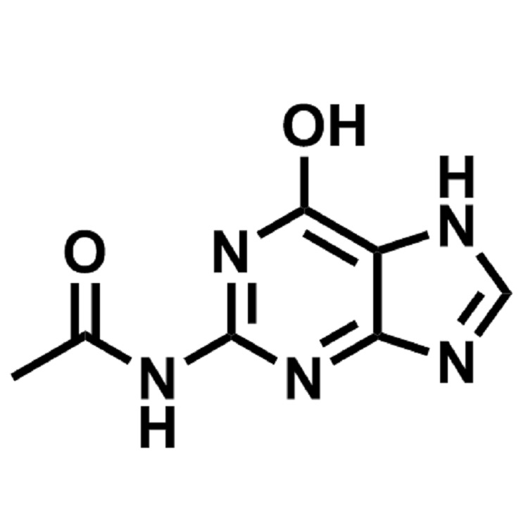 N-(6-羟基-9H-嘌呤-2-基)乙酰胺  CAS:19962-37-9  98%  现货供应
