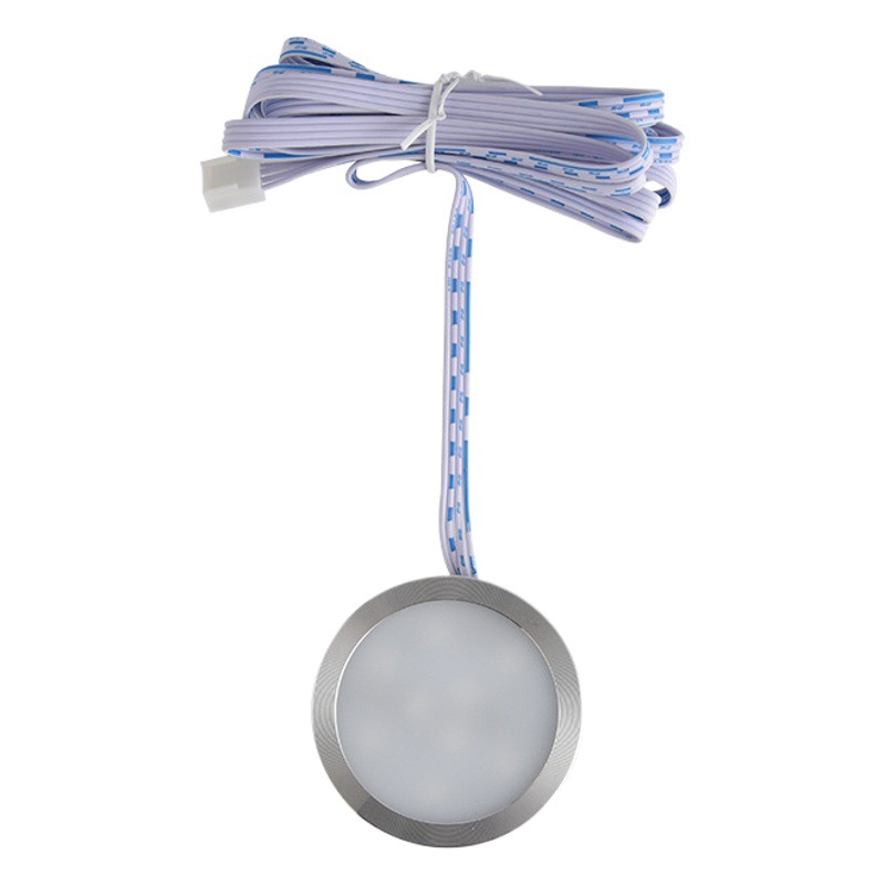 Traje al por mayor RGB luz del Gabinete LED gabinete luz redonda LED armario luz control remoto lámparas suministro transfronterizo e-commerce