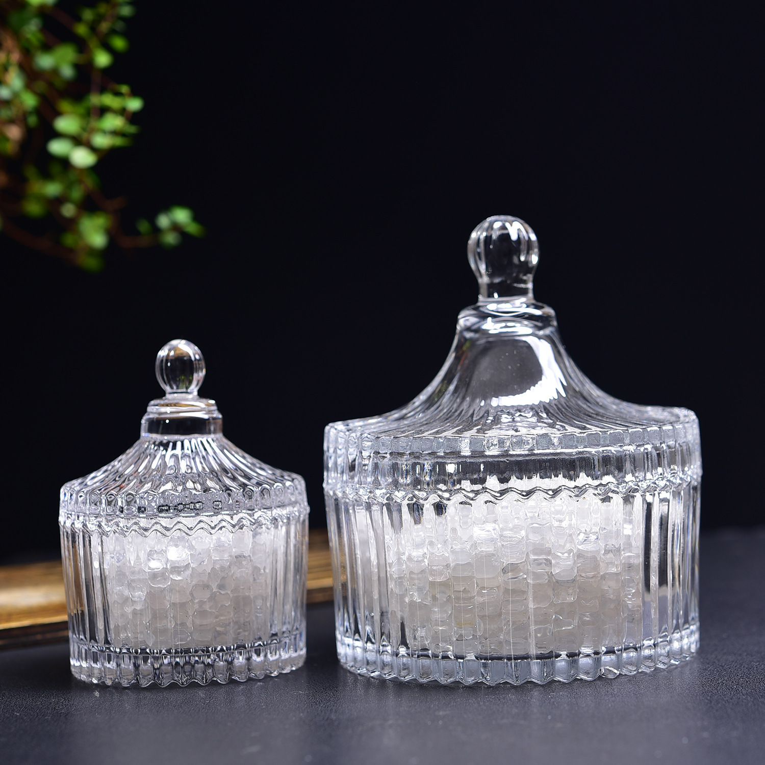 Cuenco de Cristal para Purificación de Joyas y Decoración del Hogar