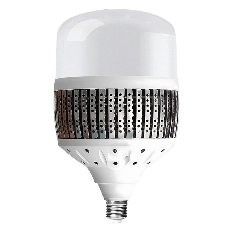 Bombilla LED de alta potencia bombilla de aluminio de aleta de ingeniería 300W bombilla de tornillo puesto de mercado nocturno Taller de luz LED