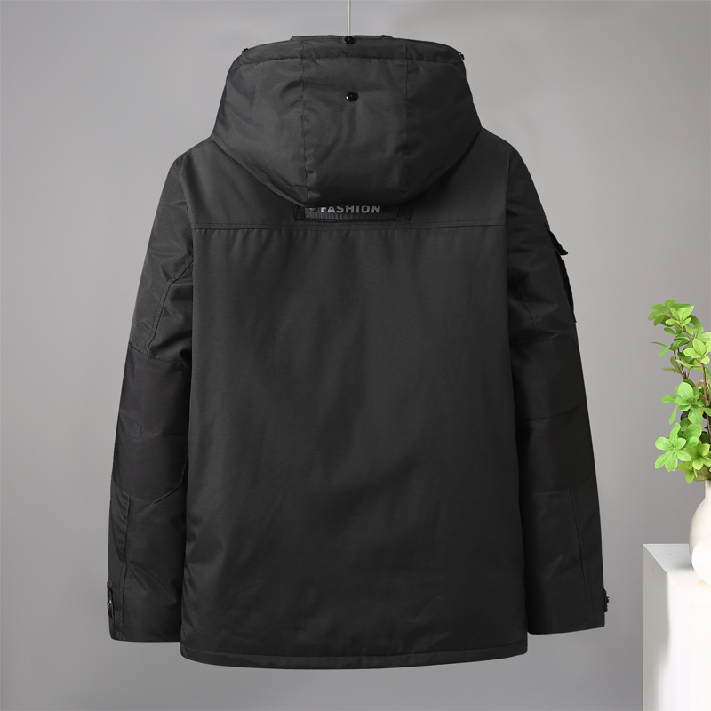 High quality workwear, popular in Russia, autumn winter loose down cotton jacket, men's and women's warm jacket_voghion.com