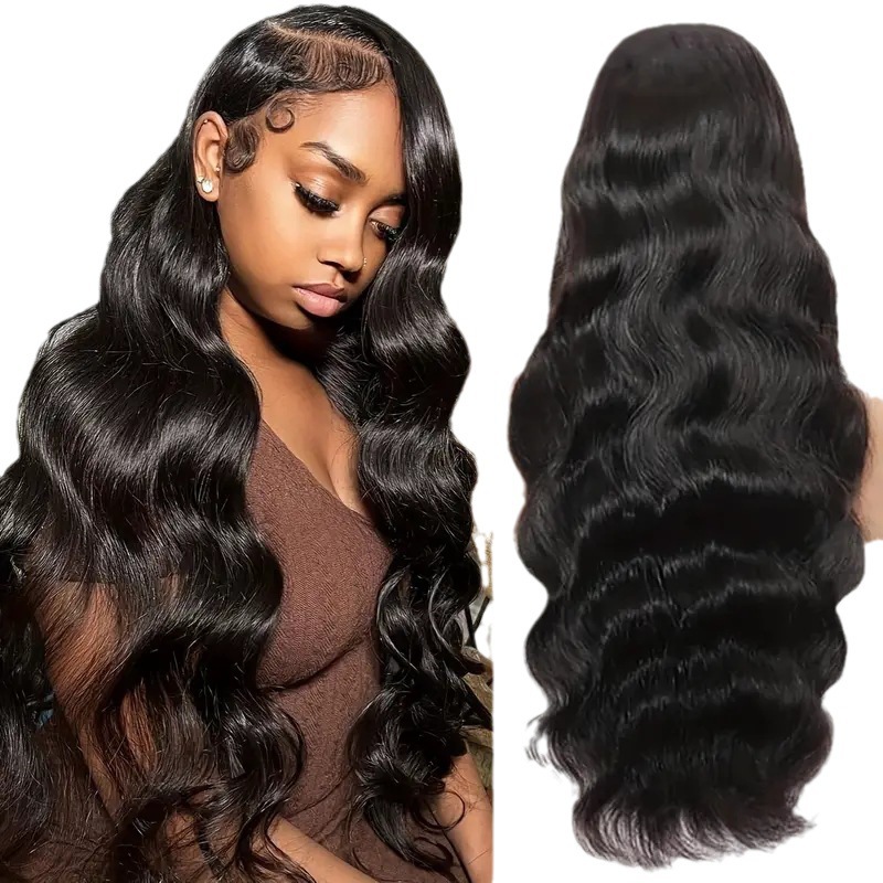 Europa y los Estados Unidos ondas de cabello rizado largo de encaje frente a África ondas de venta cruzada de pelucas calientes