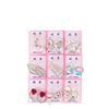 Box Earrings Earrings Korean Diamond Earrings Source 2 yuan Store Yiwu manufacturer small jewelry wholesale