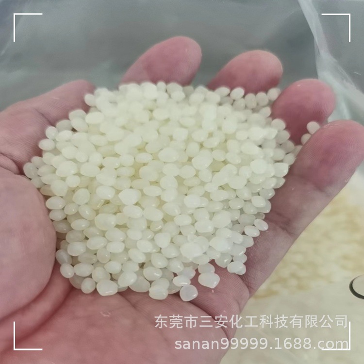 특수 접착제로 코팅된 난접착성 포장 종이상자 밀봉용 핫멜트 접착제 알갱이, 1~5초 속건형. 고온 및 저온에 강한 밀봉 접착제.