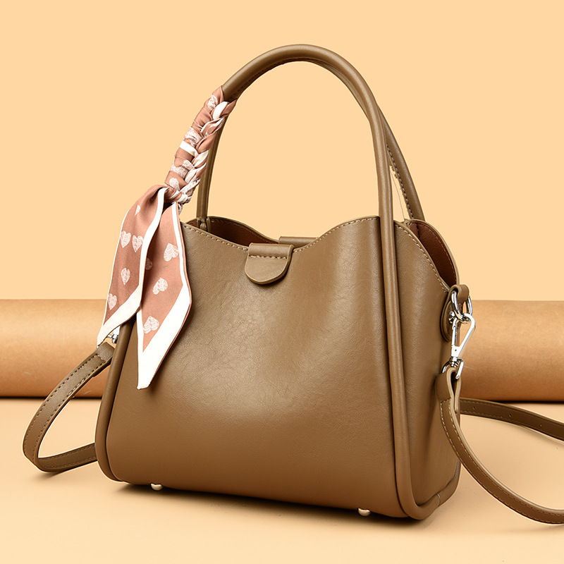 Nuova borsa a secchiello da donna a tracolla singola, modello 2024, modello di nicchia di alta gamma._voghion.com