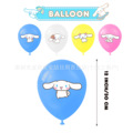 玉桂狗气球12寸乳胶气球生日装饰用品玉桂狗主题气球