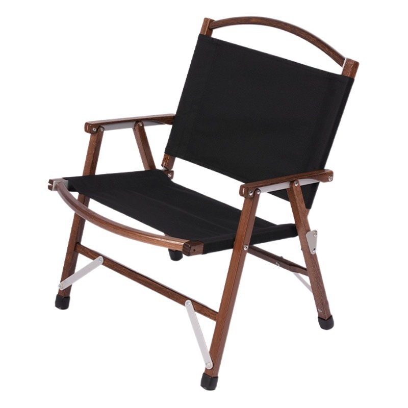 Silla plegable al aire libre portátil Beech Kermit silla pesca plegable taburete portátil al aire libre de madera maciza taburete al por mayor