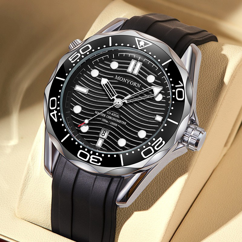 Temperament Casual Personalized Trendy Wavy Men's Watch