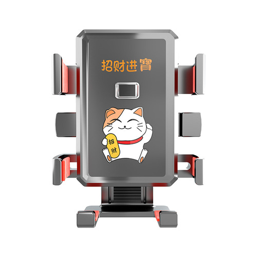 Electric Bike Phone Holder Motorcycle Phone Mount Shockproof Battery Bike Scooter Delivery Rider Navigation Bracket