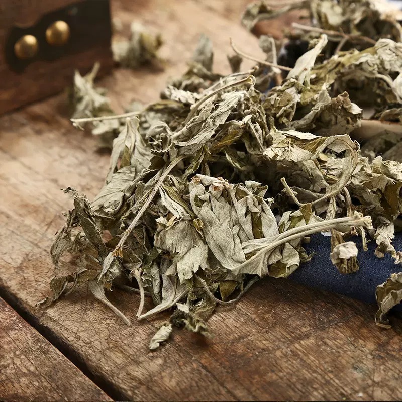 Dried Mugwort Leaves Ai Ye 500g Traditional Chinese Herb for Foot Soaks and Moxibustion quality and texture